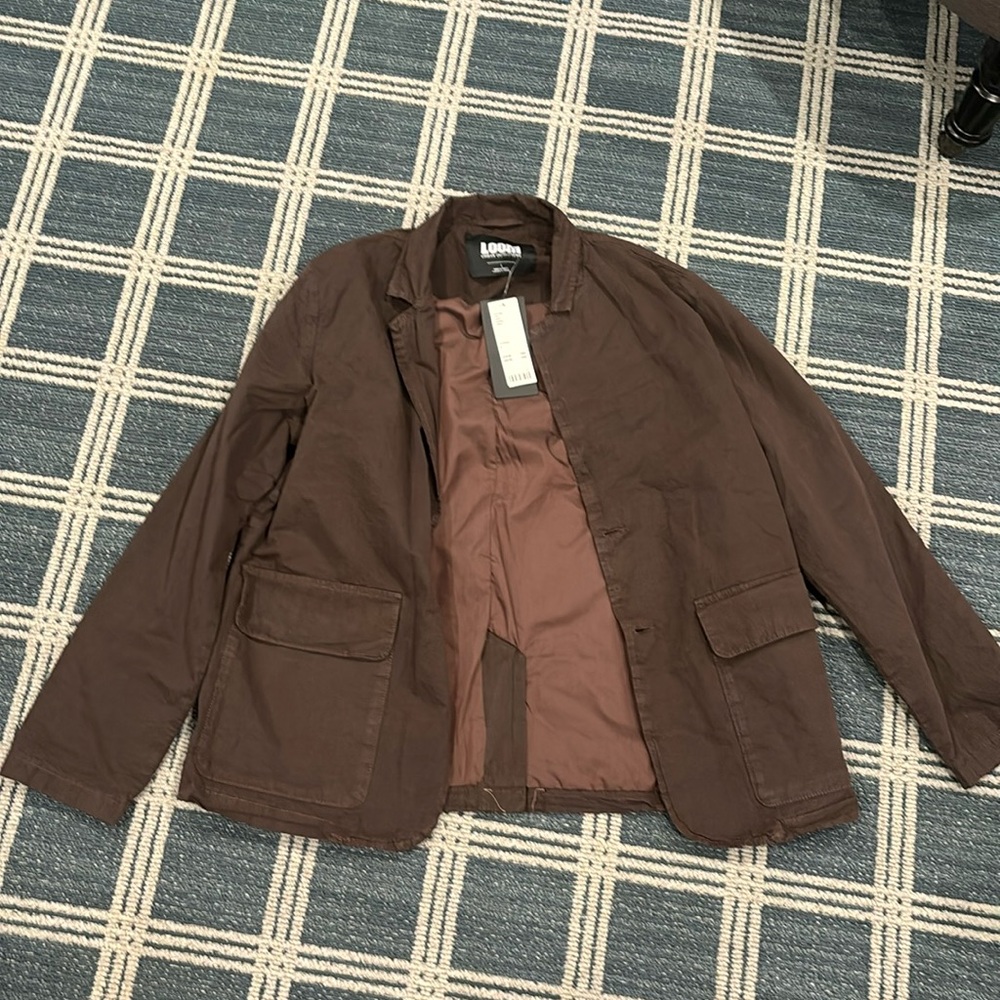 Urban Outfitters Loom Brown Blazer